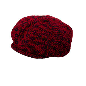 HAVER JACK RED & NAVY BLUE IVY CAP | WOMENS SIZE M